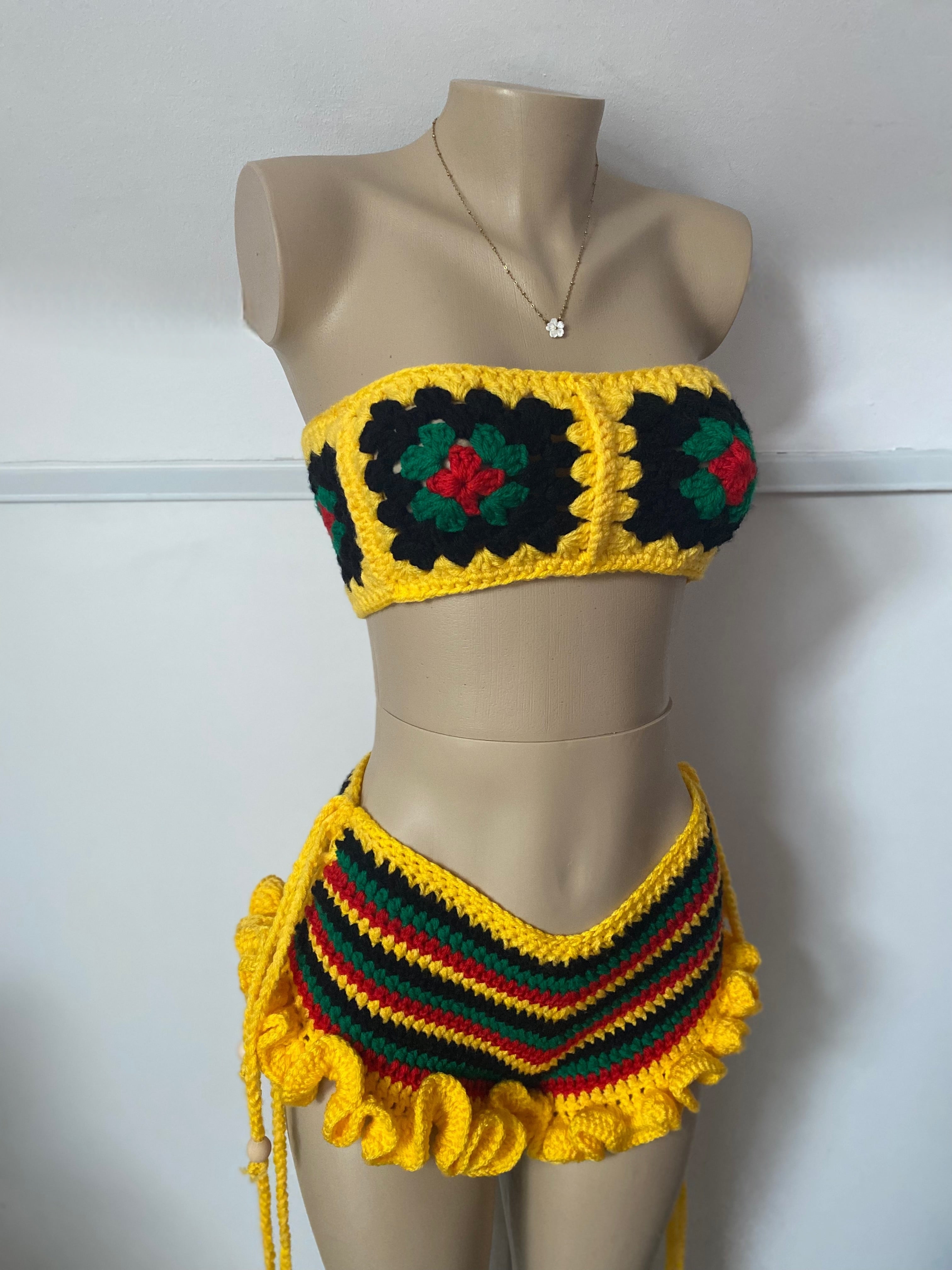 Golden Roots Crochet Set