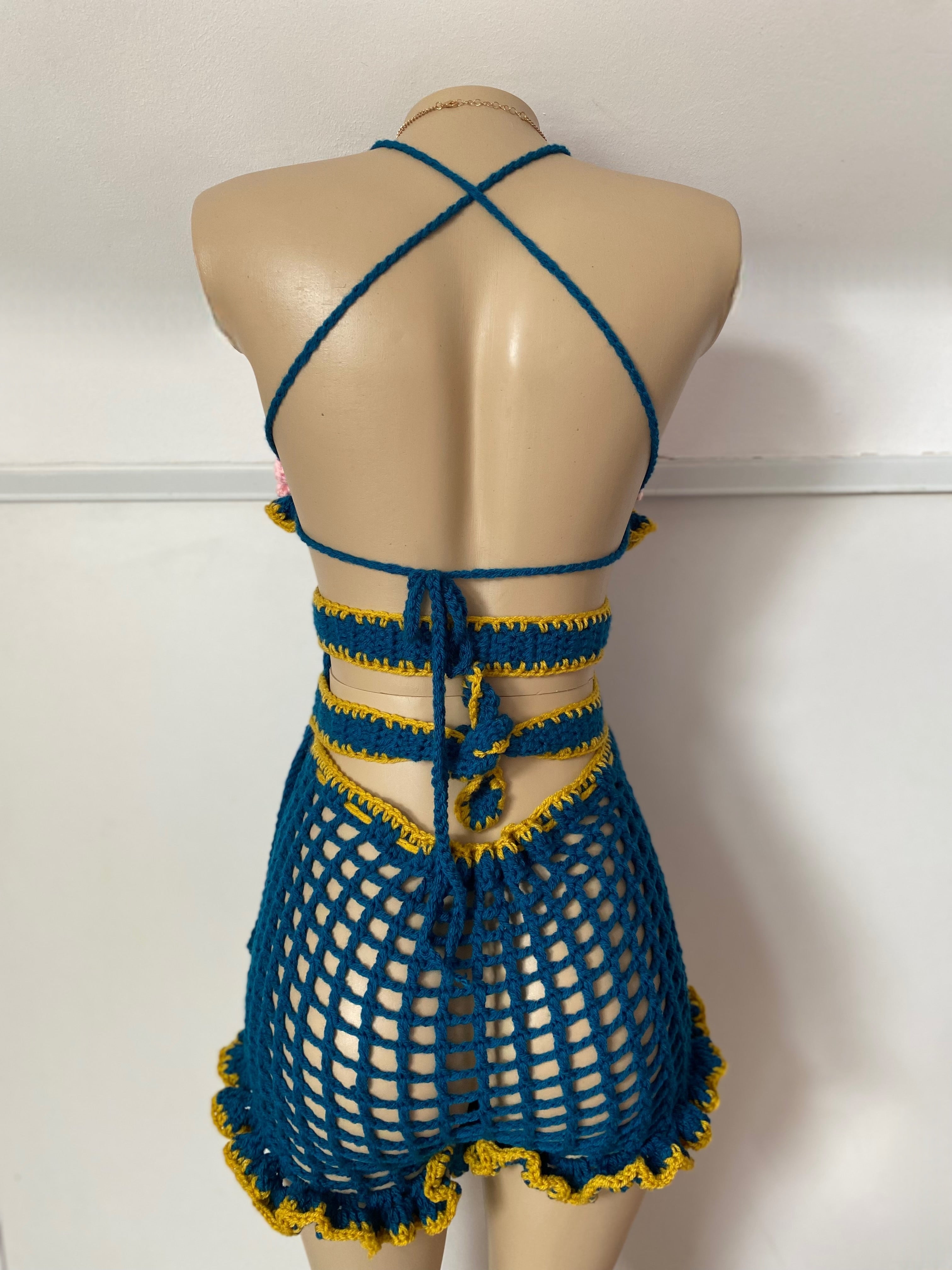 Lagoon Blossom Crochet Set