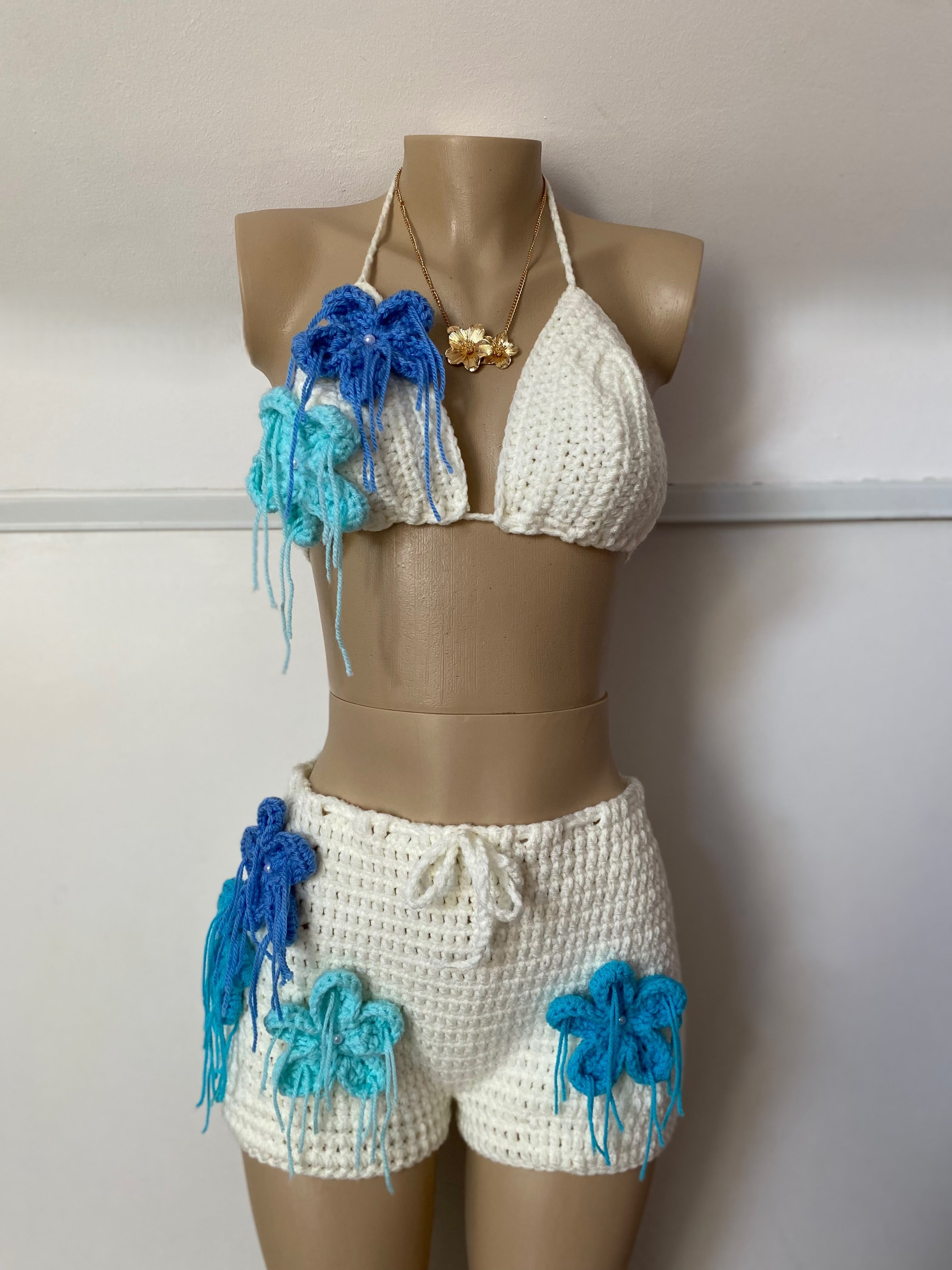Ocean Wave Crochet Set