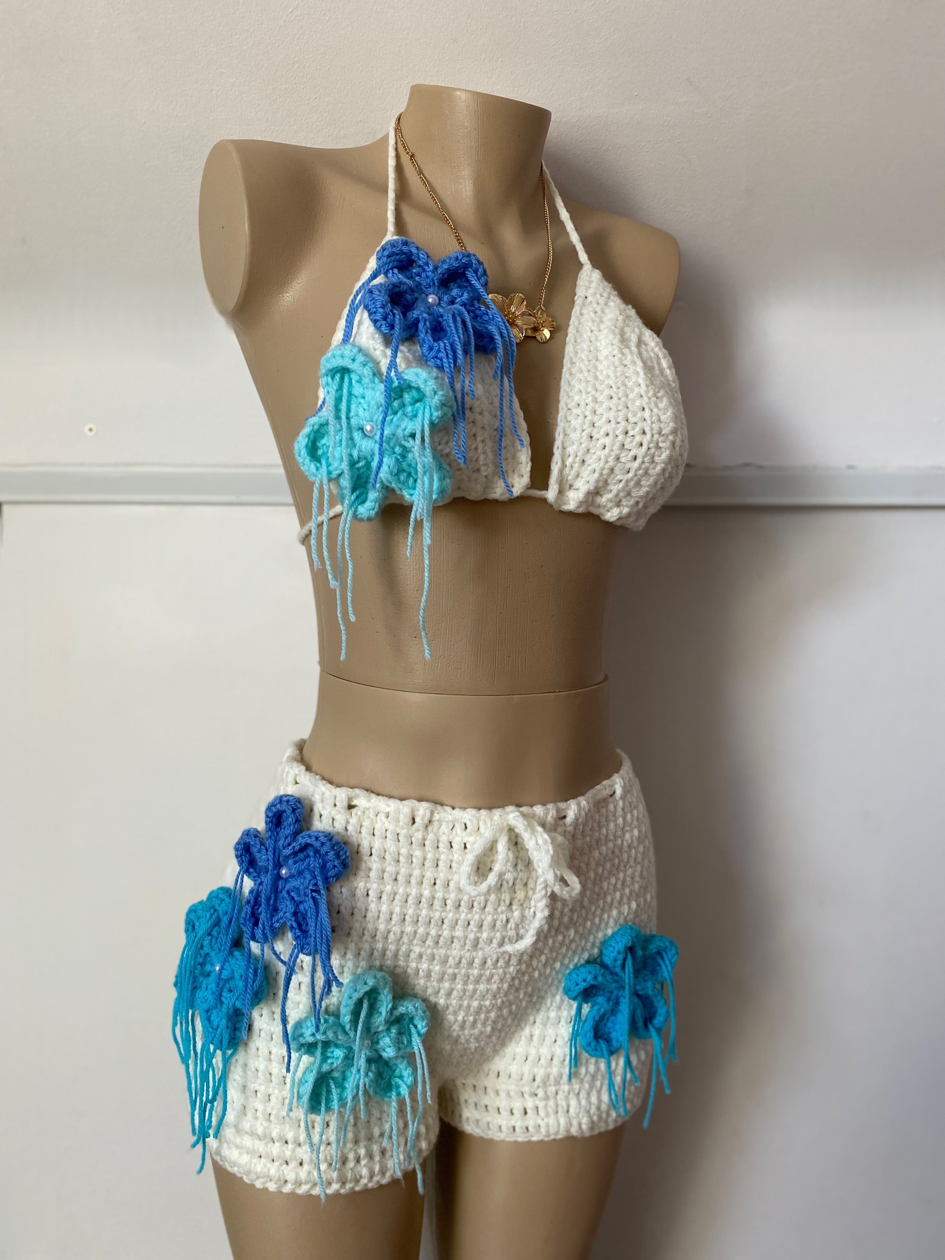 Ocean Wave Crochet Set
